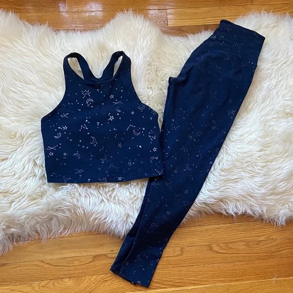 Beyond Yoga Softahine Star & Moon Constellation Print Set - Picture 2 of 9